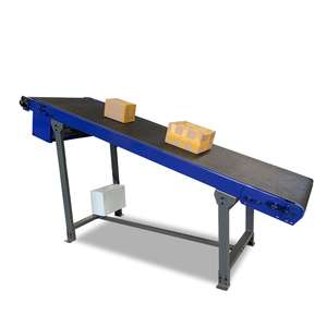 미니 컨베이어 벨트 기계 평판 Pvc 언로드 장난감 포장 고무 폴리 우레탄 스커트 38 소형 터닝 벨트 컨베이어 - Product Image 4