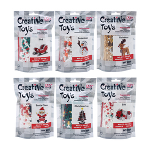 <span class=keywords><strong>Perles</strong></span> à fusionner, kits de <span class=keywords><strong>perles</strong></span> à repasser, série de Noël 3D, bricolage éducatif et artisanat créatif pour enfants, développement de la motricité fine - Product Image 6