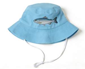 Sombreros de Pescador Minimalistas con Bordado de Peces, Sombreros Casuales de Algodón Suave, Venta al por Mayor en Varios Colores - Product Image 3