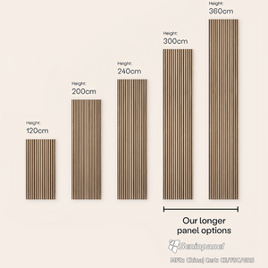 Panneaux muraux insonorisants en bois plaqué Seninpanel pour traitement acoustique et décoration murale intérieure - Product Image 5
