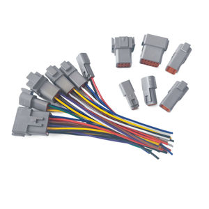 批发汽车Deutsch DT <span class=keywords><strong>2</strong></span> <span class=keywords><strong>3</strong></span> 4 6 8 12针防水电线连接器插头尾纤线束14-20awg - Product Image 6