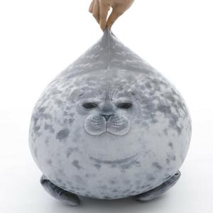 Super Cute Giant Toy 3D Novelty Throw Pillows Soft <strong>Seal</strong> <strong>Plush</strong> Toy - Product Image 4