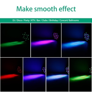 U'king <span class=keywords><strong>RGB</strong></span> Battery Powered không dây LED mệnh có thể uplight cho Disco DJ KTV Đảng clubnigh Đèn sân khấu - Product Image 6