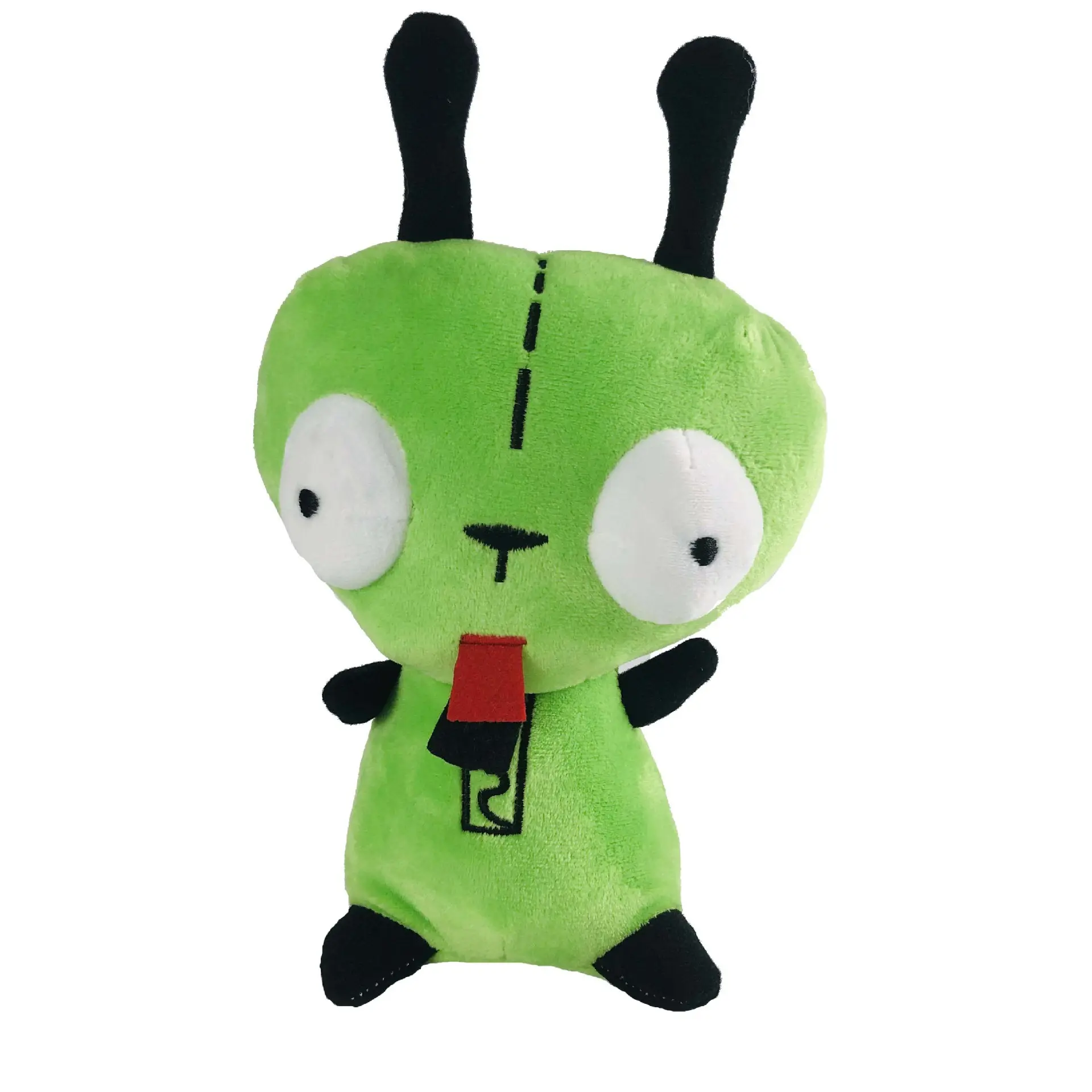 20cm Alien ET 3D Eyes Green Invader ZIM GIR Dog Plush Figure Toy Soft Stuffed Collectible Toy Christmas Gift Toys for Children