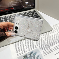 Coque pour iPhone Duo Apple 18 Fold, motif floral, antichoc, pliable, compatible avec l'écran Apple Ultra