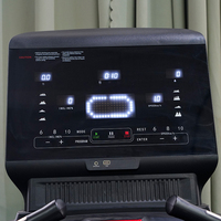 Caminadora Eléctrica Motorizada Comercial con Pantalla LED, Prueba de Frecuencia Cardíaca, Máquina para Correr de Alta Calidad para Gimnasio Profesional