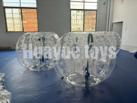Matériau TPU de haute qualité 1.5M boule de pare-chocs gonflable taille humaine corps boule de pare-chocs ballon jouets pour jeu de Sports de plein air