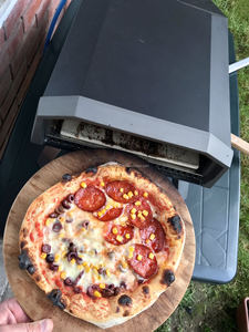 Pizza King Aprobación CE Soporte <span class=keywords><strong>de</strong></span> mesa Rotación automática Gas GLP <span class=keywords><strong>Horno</strong></span> <span class=keywords><strong>de</strong></span> pizza 16 pulgadas - Product Image 6