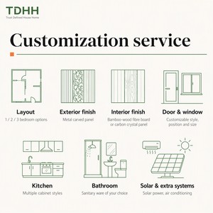 บ้านพักสำเร็จรูป TDHH สำหรับแกลมปิ้ง รีทรีท วิลล่าริมสระน้ำ และบ้านเช่าสำหรับวันหยุด - Product Image 3