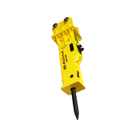 Marteaux hydrauliques silencieux en acier allié certifiés CE BOCHUANG 2025 pour excavatrices 20-30T, brise-roche à moteur de haute qualité, garantie 1 an