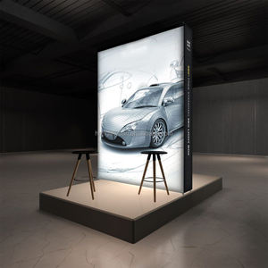 HLY Messe Hintergrund Display Led Tension Fabric Light Box für Werbung Messestand - Product Image 2