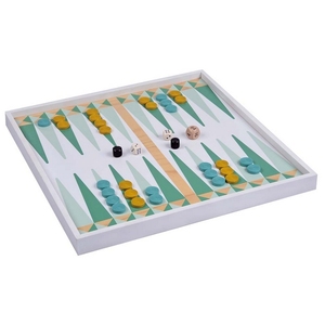 Luxury Plastic <strong>Backgammon</strong> Set Magnetic Folding <strong>Board</strong> with Storage Case Portable Strategy Game - Product Image 1