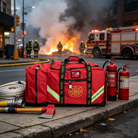 Sac de pompier ANBEN FIRE EN, robuste, de qualité supérieure, pour intervention en cas d'incendie et de sauvetage