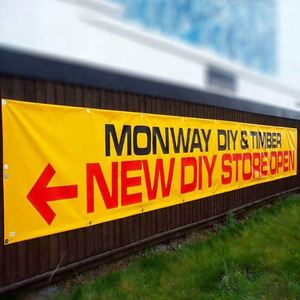 ผ้าพื้นหลังสำหรับธุรกิจกลางแจ้งแบบขายส่ง ผ้าตาข่ายกันลมขนาดใหญ่สำหรับทำรั้ว พร้อมพิมพ์ดิจิทัลสีสันสดใสสำหรับงานผลิต - Product Image 5