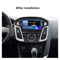 Accessoires de voiture 9"/7" - Cadre d'autoradio - Stéréo - Compatible avec Ford Focus 2 - Navigation et GPS - Lecteurs Android pour voiture