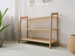 Montessori komple oyuncak organizasyon seti güvenli ahşap ve plastik depolama kitaplık bölücüler ile <span class=keywords><strong>kids</strong></span> 'yatak odası ve oturma odası kullanımı için - Product Image 5