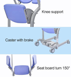 Andador de aluminio para discapacitados, personas mayores, ayudas para caminar de pie para adultos discapacitados - Product Image 6