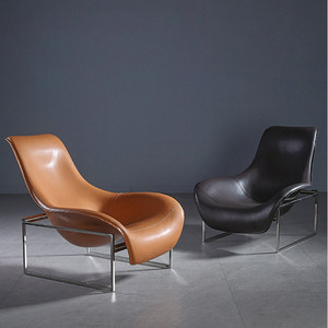 Directo de fábrica nórdico creativo simple pato lengua silla diseñador perezoso casual Palma nido sofá silla reclinable sala de estar, dormitorio - Product Image 1