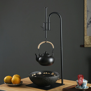Electric Ceramic <b>Stove</b> For Tea Brewing Tabletop Hanging Teapot Chinese Style Smooth Cooktop With Hook - Product Image 5