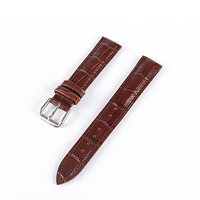 Vente en gros Ceintures en cuir personnalisées 12mm 16mm 18mm 20mm 22mm 24mm Hommes Femmes Bracelet de montre-bracelet en cuir véritable