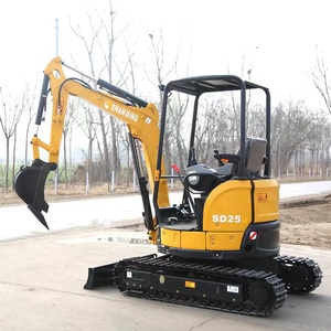 Mini-excavatrice d'occasion en vente chaude, modèle SD25U, moteur Yanmar, modèle 2022, 2,5 tonnes, moteur pour utilisation en jardin - Product Image 5