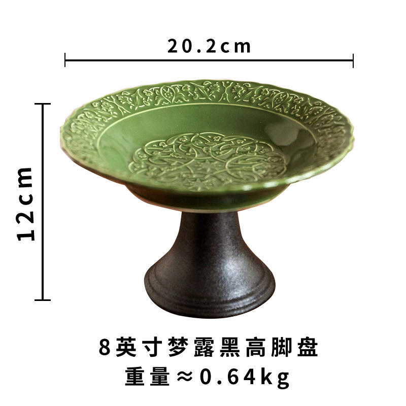 จานขนาด 8 นิ้ว