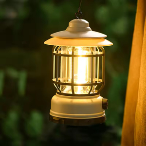 Lampes de camping d'extérieur, éclairage d'ambiance pour marché nocturne, lampes à cheval à très longue autonomie, lampes de tente rétro rechargeables LED - Product Image 3