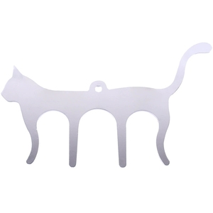 Marqueurs de page en forme de chat en acier pour partitions musicales, clips de fixation multicolores pour partitions, fournitures scolaires musicales en gros - Product Image 2