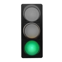 Feu de signalisation LED rond haute luminosité de qualité professionnelle 400 mm (16 pouces) pour la sécurité routière aux intersections et croisements