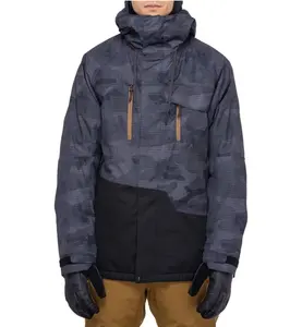 Jaqueta corta-vento impermeável com capuz de nylon vintage para homens primavera outono personalizado OEM
