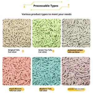 2025 Neuer Trend Schnelle Lieferung Bulk Eco Friendly Premium Staubfreier anti bakterieller Tofu-Katzenstreu 2,4 kg - Product Image 2