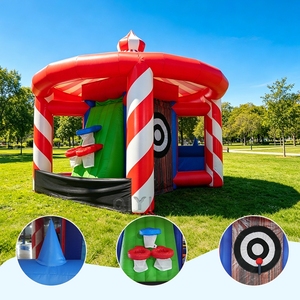 Juego Inflable 3 en 1 para Fiestas y Eventos, Alquiler de Equipos para Fiestas, Juegos Combinados Interactivos de Carnaval - Product Image 6