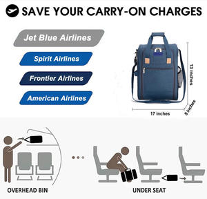 Bolsa de Viaje Personalizada para Debajo del Asiento, Bolsa de Equipaje de Gran Capacidad, Bolsa de Mano para Avión - Product Image 6