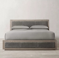 Meubles de conception de tiroir minimaliste de beauté de chambre à coucher lits de stockage d'hôtel de plate-forme de cadre en bois faits à la main