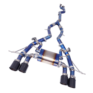 Système d'échappement Valvetronic léger en titane EXcustm pour M2 G87 2023, système Catback avec support - Product Image 1