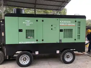 1000cfm, 25bar Diesel Powerfull Schroefluchtcompressor Met Beroemde Dieselmotor Cumins Of Yuchai