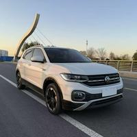 T-Cross 2024, petit SUV avec moteur 1.2T, véhicule à essence pour la famille au quotidien, véhicule d'occasion, voitures d'occasion à vendre