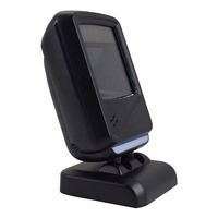 Lecteur de codes-barres 2D filaire portable Lecteur de codes QR automatique avec design carré