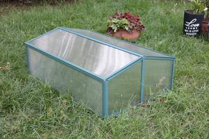 Compact Aluminum PC <strong>Greenhouse</strong> Portable for Home <strong>Balcony</strong> Seedling - Product Image 3