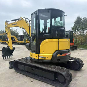 Mini-excavatrice hydraulique sur chenilles d'occasion Yanmar YANMAR55 de 5 tonnes, moteur à faible nombre d'heures, modèle 2022, vente à prix réduit à Shanghai - Product Image 1