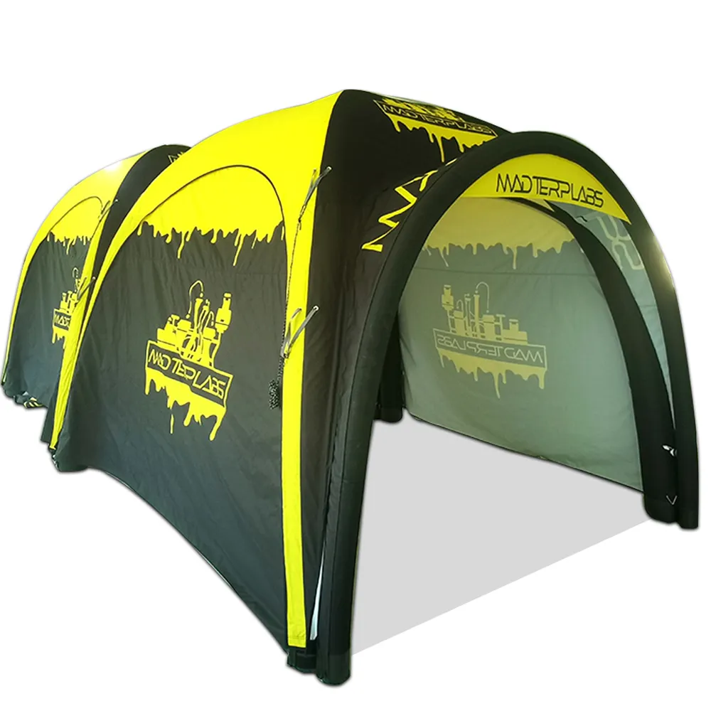 FEAMONT stampa personalizzata campeggio tenda gonfiabile ragno in PVC tenda gonfiabile a cupola per gonfiabili pubblicitari