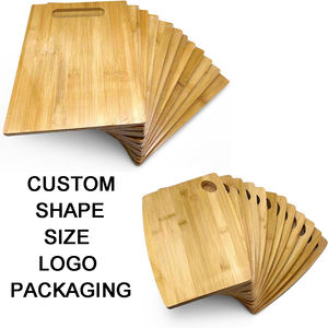 12x9 대나무 도마, 샤퀴테리 치즈 음식 서빙 도마, 맞춤 각인 가능한 주방용 도마 - Product Image 2