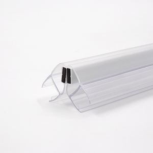 <span class=keywords><strong>Junta</strong></span> de sellado inferior para puerta de vidrio de <span class=keywords><strong>baño</strong></span>, tira impermeable para el clima, pantalla de vidrio transparente de plástico, sello para puerta de ducha, tira magnética - Product Image 1