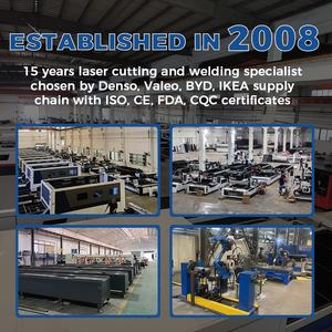 Sei assi industriale braccio di saldatura robotizzato cina Siasun Robot braccio con posizionatore <span class=keywords><strong>3d</strong></span> Laser <span class=keywords><strong>Scanner</strong></span> di saldatura Robot per il telaio del rimorchio - Product Image 6