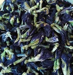 Té de color azul natural crudo Clitoris Ternatea flores secas - Product Image 4