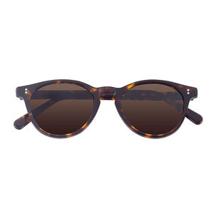 Gafas de sol Mazzucchelli de diseño italiano, montura rectangular de acetato Unisex con lentes de vidrio polarizadas <span class=keywords><strong>UV400</strong></span>, logotipo de lente transparente - Product Image 3