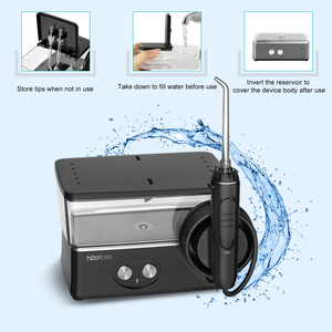 Jet d'eau <span class=keywords><strong>dentaire</strong></span> électrique portable avec corps en plastique, étanche et batterie de 2500 mAh pour les soins bucco-dentaires - Product Image 5