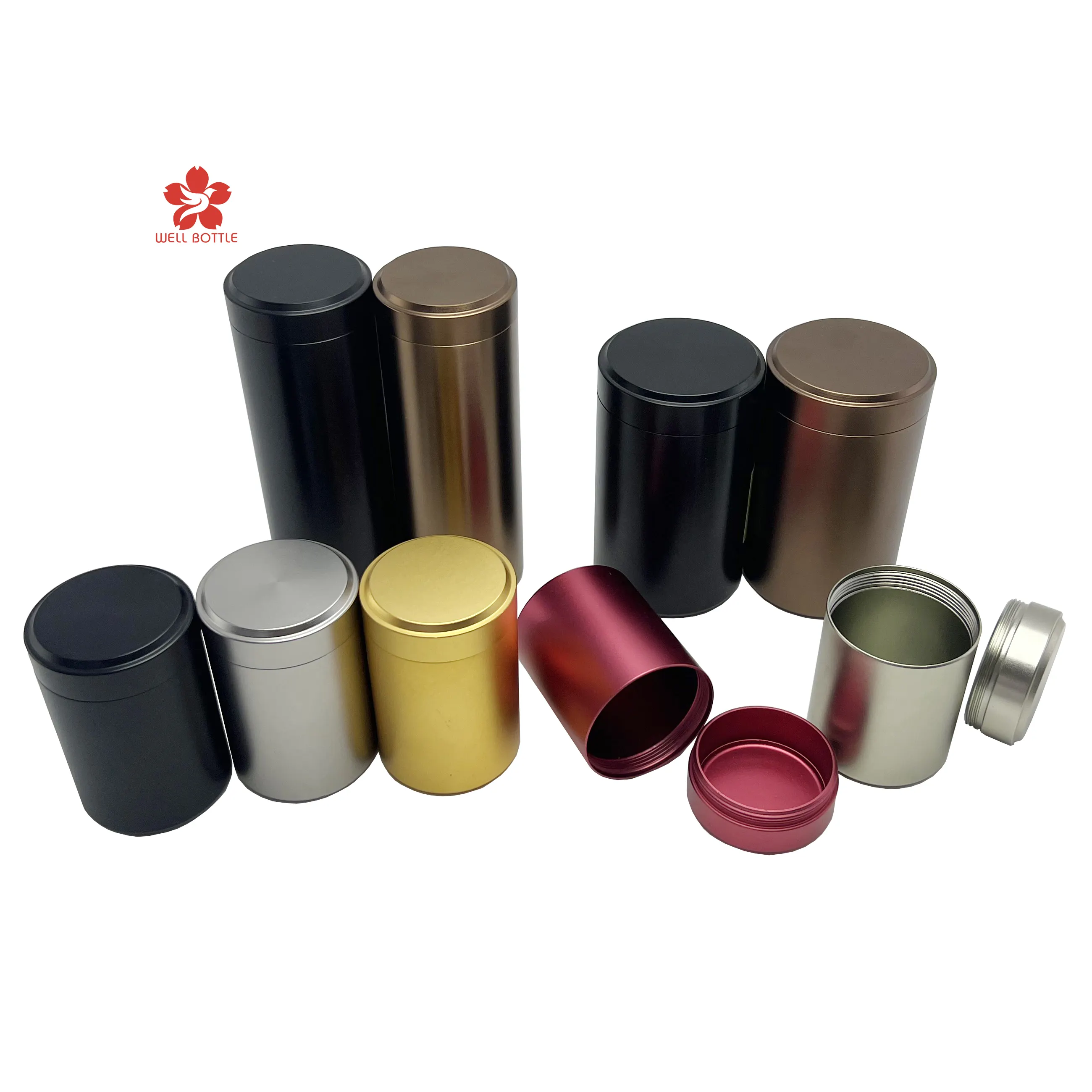 2018 new alloy metal tea tin wholesale AT-01A
