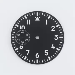 Esfera de Reloj Personalizada con Logotipo, 37.2mm, Estéril, con Día/ Fecha, Movimiento Mecánico Manual, Metal, Compatible con ETA 6497/6498, Seagull ST3600/ST3620 Series - Product Image 3