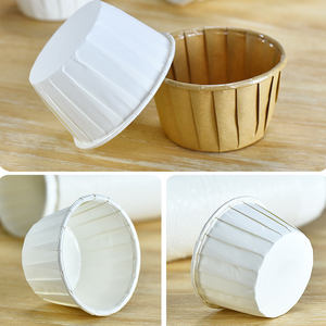 <span class=keywords><strong>Moule</strong></span> à muffins jetable en papier EUDR, résistant aux hautes températures, antiadhésif, en film PET, pour soufflés, récipient alimentaire, sans taxe, Dinosource - Product Image 3